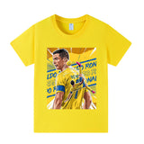 Cristiano Ronaldo Fotbolls T-shirt för Barn - Al Nassr Footballdinho