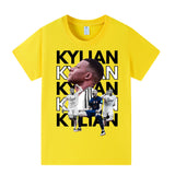 Kylian Mbappé Fotbolls T-shirt för Barn - Mbappe Footballdinho