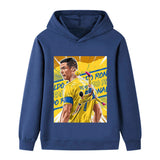 Cristiano Ronaldo Fotbolls Hoodie för Barn - Al Nassr