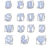 LED Bokstäver Blommor Carvallo