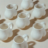 Kaffe Mugg Med Kvinnliga Rundningar Carvallo