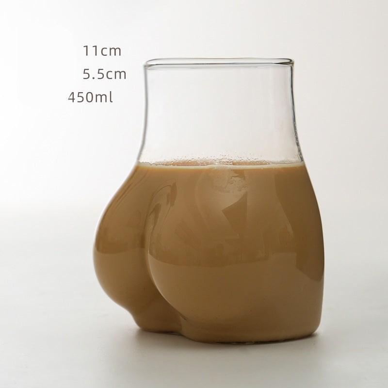 Elegenates Glas Med Kvinnliga Rundningar Carvallo