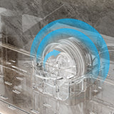 Fällbart badrums sugpropp hylla Carvallo