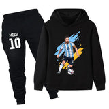 Lionel Messi Träningsoverall för Barn - Argentina Footballdinho