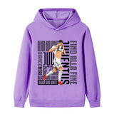Ronaldo Fotbolls Hoodie för Barn - Juventus - Style Footballdinho