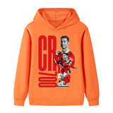 Cristiano Ronaldo Fotbolls Hoodie för Barn - Manchester United Footballdinho