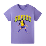 Cristiano Ronaldo Fotbolls T-shirt för Barn - Siuuu Footballdinho