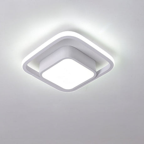 Dubbel Ring LED Taklampa | 10,6 tum Diameter | Sleek Minimalistisk Design | Modern Hem Accent | Brick by Brick Carvallo
