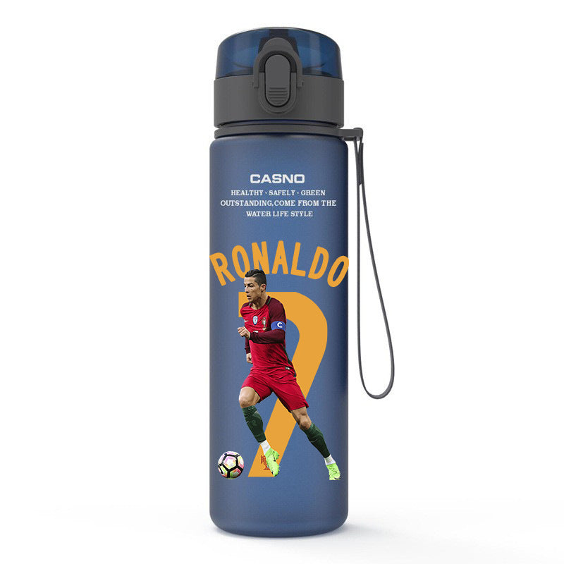Termosflaska Ronaldo - Fotboll Vattenflaska - VM Footballdinho