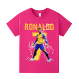 Ronaldo Fotbolls T-shirt för Barn - Al Nassr Footballdinho