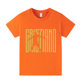 Ronaldo Fotbolls T-shirt för Barn - Bekväm Footballdinho