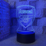 Fotboll 3D Illusion LED-Lampa - Nattlampa - Nattlampa Footballdinho