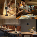 Elegant LED-bordslampa med batteri Carvallo