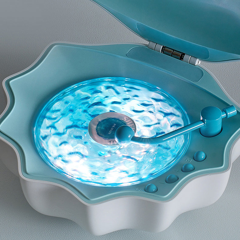 Carvallo - LED-lampa i retro skivspelare-stil med Bluetooth-högtalare Carvallo