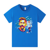 Lionel Messi Fotbolls T-shirt för Barn - Cool Design Footballdinho