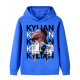 Kylian Mbappé Fotbolls Hoodie för Barn - Mbappe Footballdinho