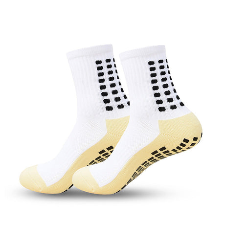 Anti-slip fotbollsstrumpor-Sports-Hemnix-Vit-Hemnix