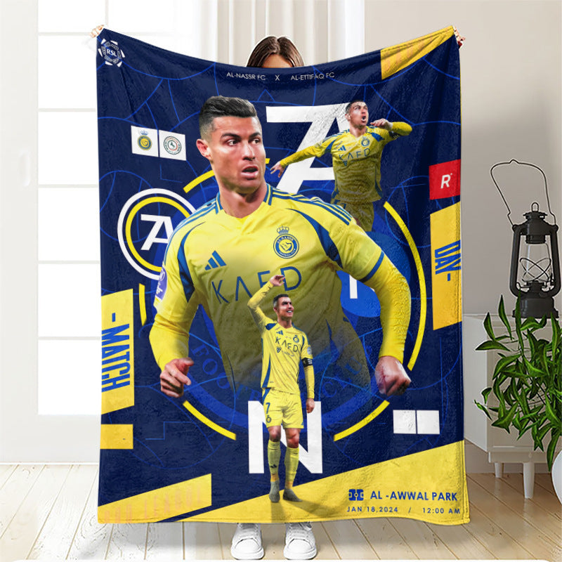 Fotbollsfilt - Cristiano Ronaldo Footballdinho
