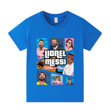 Messi Fotbolls T-shirt för Barn - Bekväm Footballdinho
