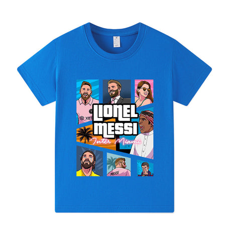 Messi Fotbolls T-shirt för Barn - Bekväm Footballdinho