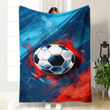 Fotbollsfilt - Tecknad Footballdinho