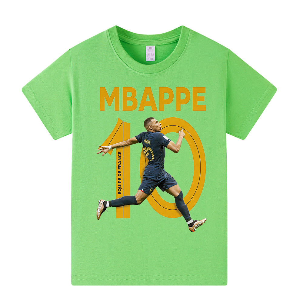 Mbappé Fotbolls T-shirt för Barn - Mbappe Footballdinho