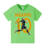Mbappé Fotbolls T-shirt för Barn - Mbappe Footballdinho