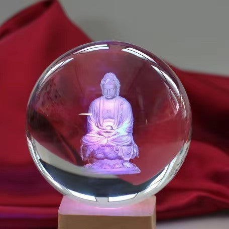 Lysande mån kristallkula Carvallo