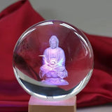 Lysande mån kristallkula Carvallo