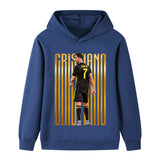 Ronaldo Fotbolls Hoodie för Barn - för Vardag Footballdinho
