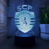 Fotboll 3D Illusion LED-Lampa - Nattlampa - Nattlampa Footballdinho