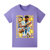 Lionel Messi Fotbolls T-shirt för Barn - Sportig Footballdinho