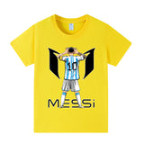 Lionel Messi Fotbolls T-shirt för Barn - Bekväm Footballdinho