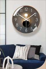 Royallure Modern Silent Wall Clock – Sleek, Non-Ticking, Minimalist Urverk Carvallo