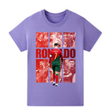 Ronaldo Fotbolls T-shirt för Barn - Portugal Footballdinho