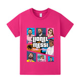 Messi Fotbolls T-shirt för Barn - Bekväm Footballdinho