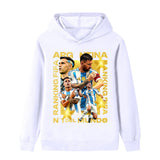 Lionel Messi Fotbolls Hoodie för Barn - Cool Design Footballdinho