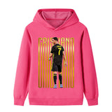 Ronaldo Fotbolls Hoodie för Barn - för Vardag Footballdinho