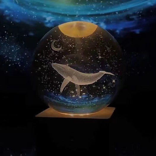 Lysande mån kristallkula Carvallo