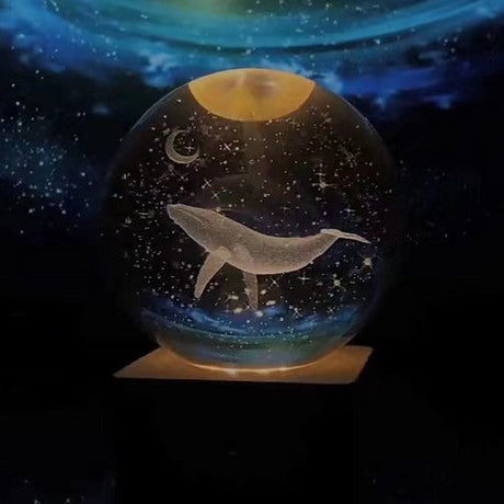 Lysande mån kristallkula Carvallo