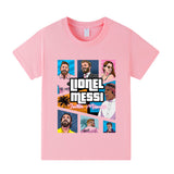 Messi Fotbolls T-shirt för Barn - Bekväm Footballdinho