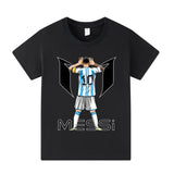 Lionel Messi Fotbolls T-shirt för Barn - Bekväm Footballdinho