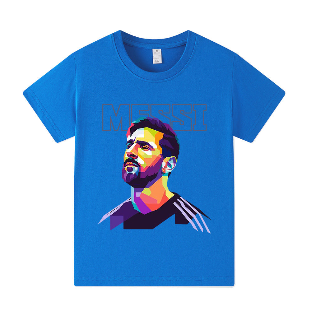 Messi Fotbolls T-shirt för Barn - Sportig Footballdinho