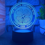 Fotboll 3D Illusion LED-Lampa - Nattlampa - Nattlampa Footballdinho