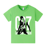 Cristiano Ronaldo Fotbolls T-shirt för Barn - Sportig Footballdinho
