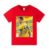 Cristiano Ronaldo Fotbolls T-shirt för Barn - Al Nassr Footballdinho
