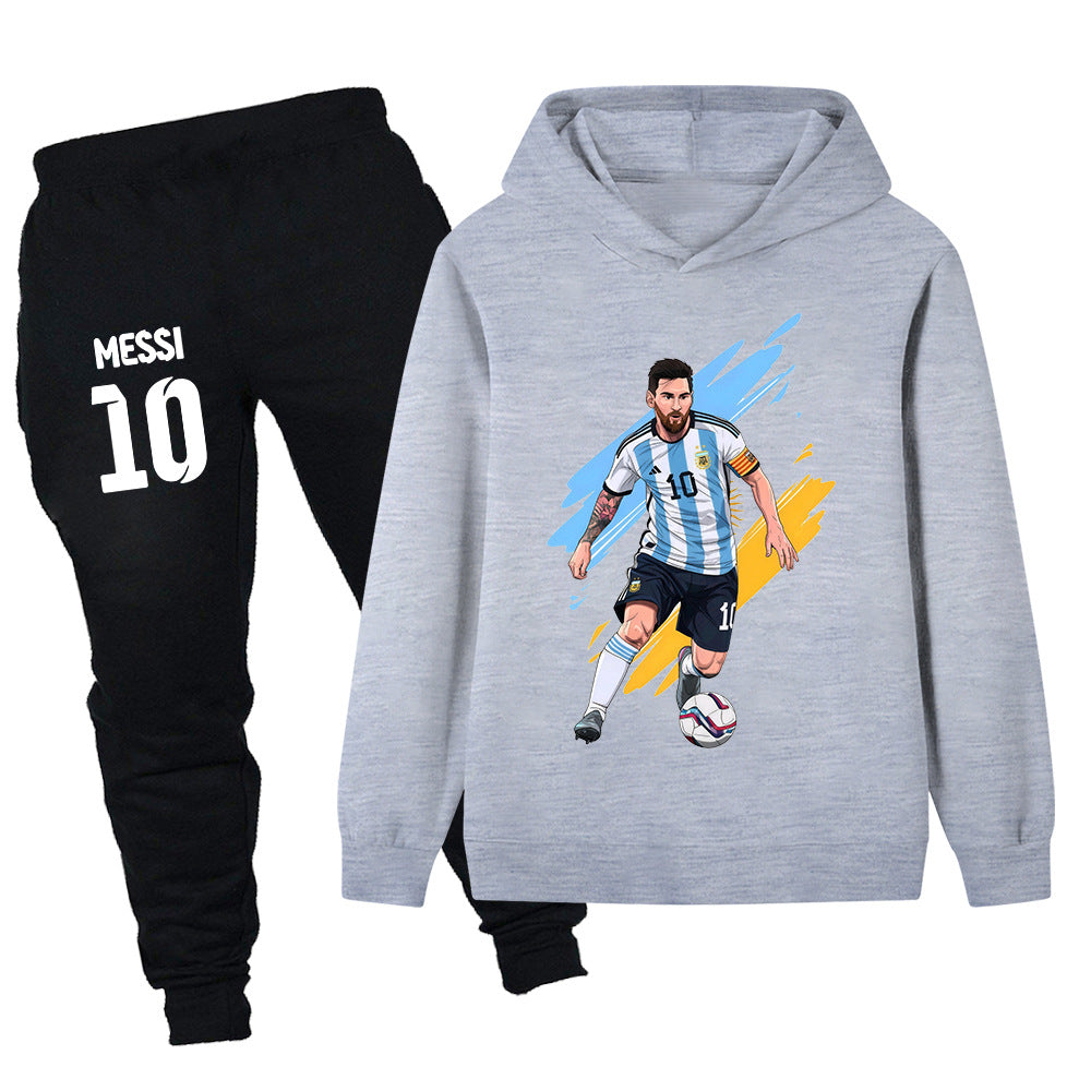 Lionel Messi Träningsoverall för Barn - Argentina Footballdinho