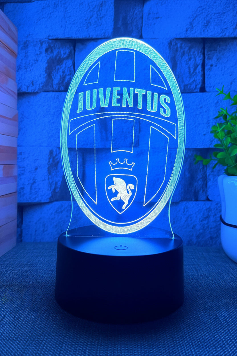 Fotboll 3D Illusion LED-Lampa - Nattlampa - Nattlampa Footballdinho