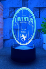 Fotboll 3D Illusion LED-Lampa - Nattlampa - Nattlampa Footballdinho