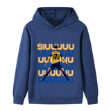 Ronaldo Fotbolls Hoodie för Barn - Siuuu Footballdinho